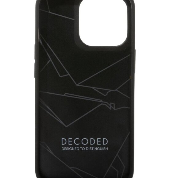 Decoded iPhone 13 Pro Brown Leather Folio MagSafe Wallet Case Detachable - Picture 8 of 11